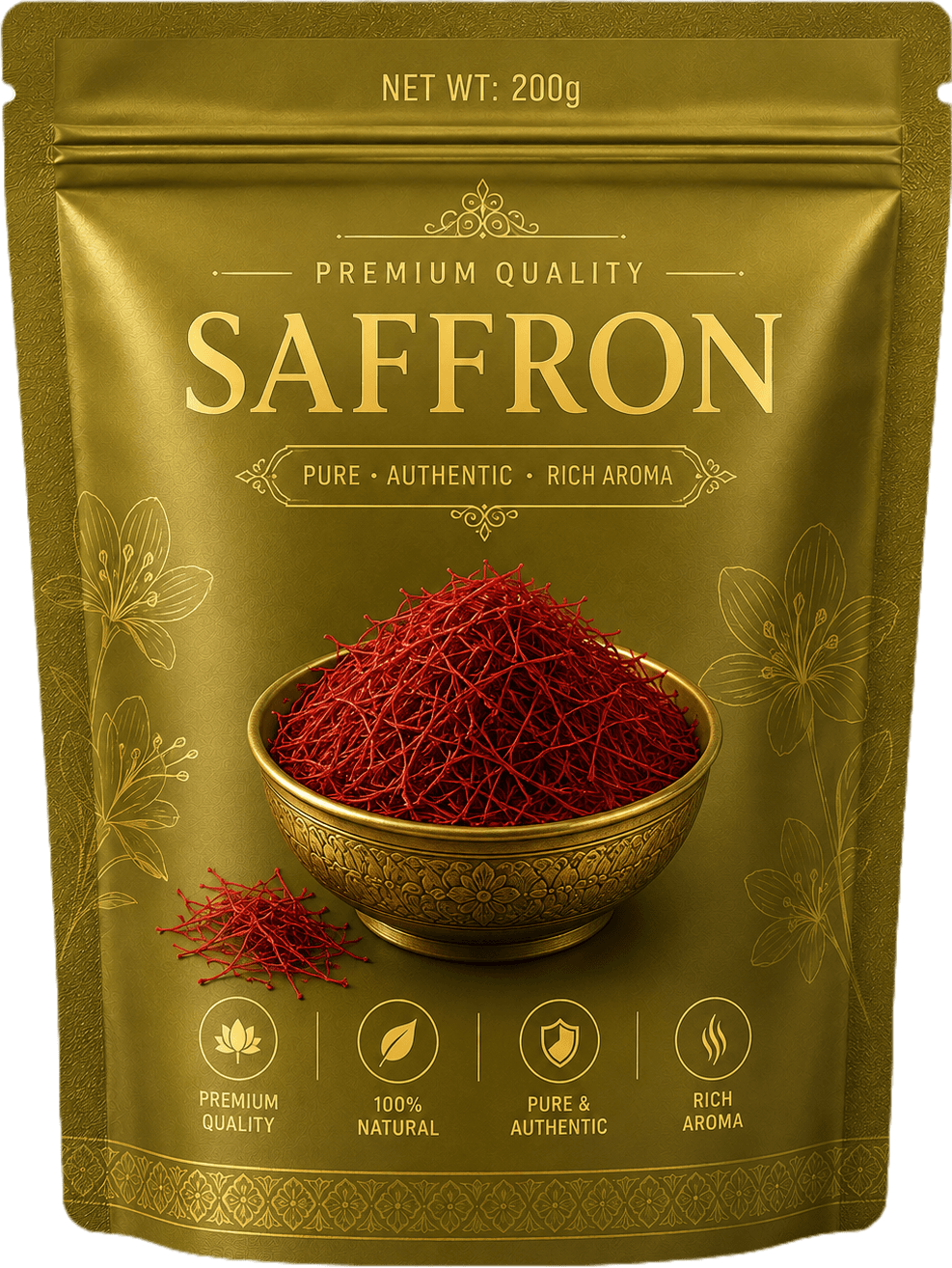 Premium Kashmiri Saffron (Kesar)